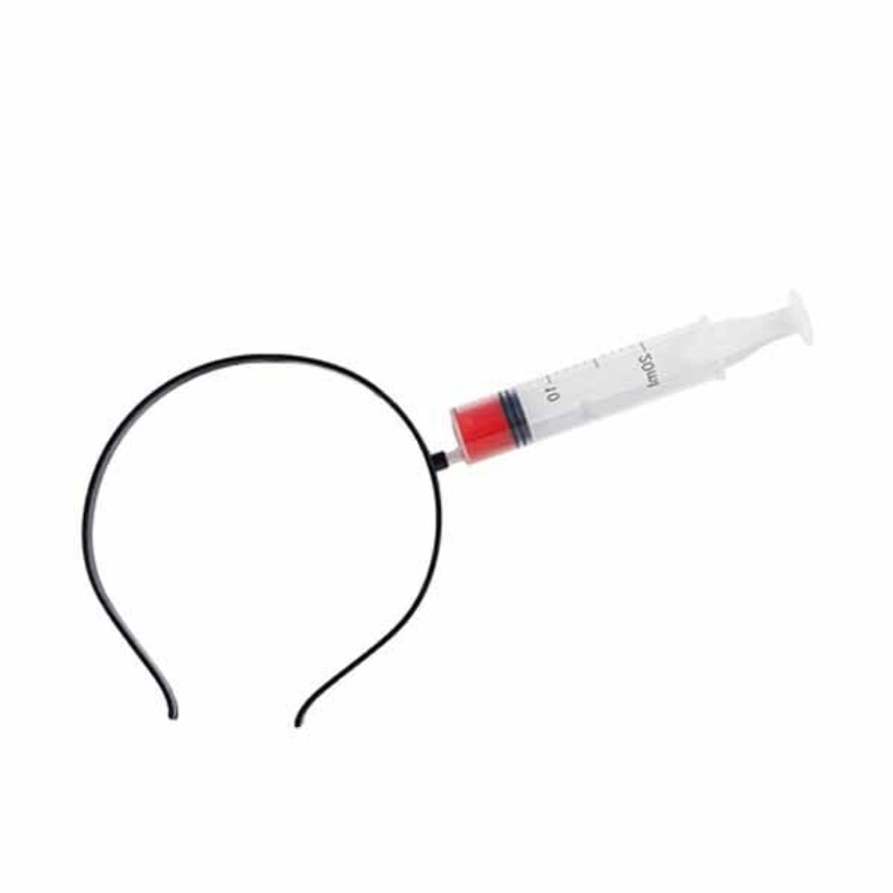 Ободок HWN Шприц в голове/G