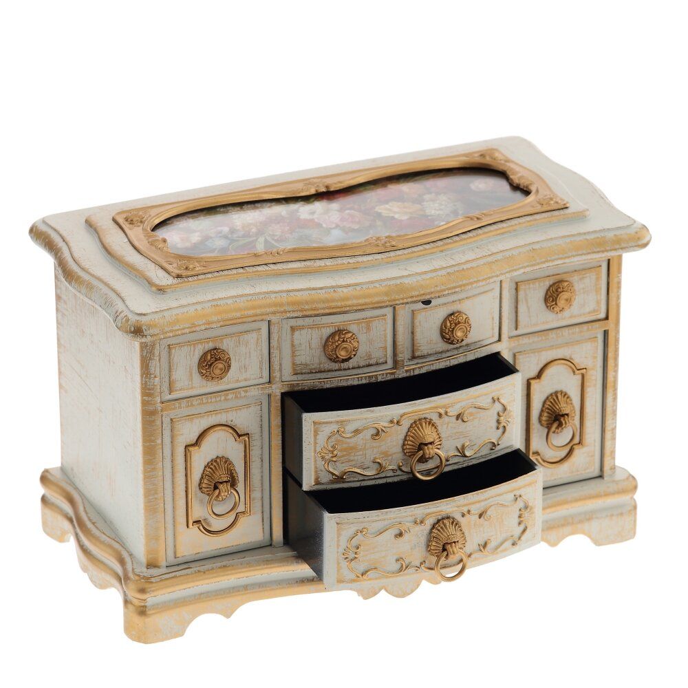 GAEM Шкатулка для украшений (музык.), L21 W11 H13 см