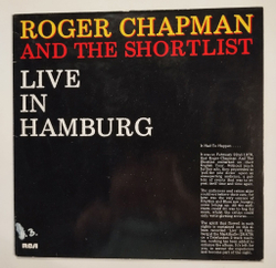 Винтажная виниловая пластинка LP Roger Chapman And The Shortlist Live In Hamburg (Germany 1986)