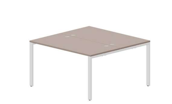 Составной стол Strike на 2 рабочих места 1380х1366х750мм (4 громмета)