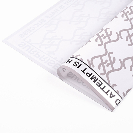 ЛИСТ матовый "Успех" 57*57см/10шт БЕЛЫЙ