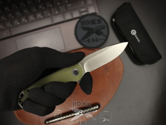 Складной нож Civivi Elementum C907E c клинком из стали D2, рукоять G10