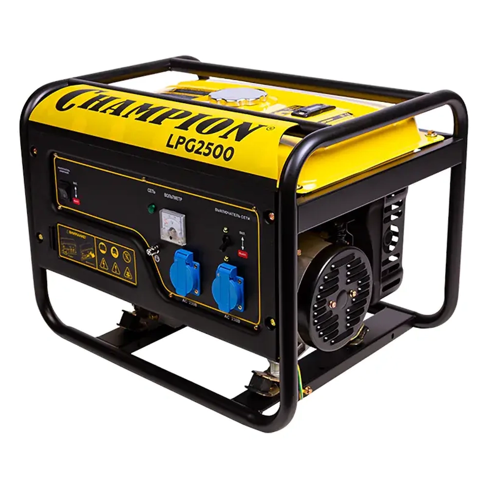 CHAMPION LPG2500 генератор газо-бензиновый