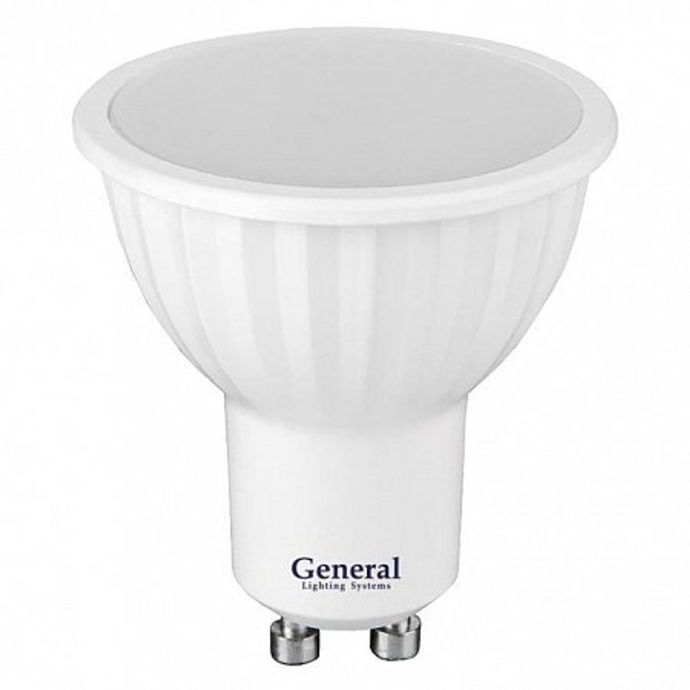 Лампа светодиодная GLDEN-MR16-B-10-230-GU10-3000