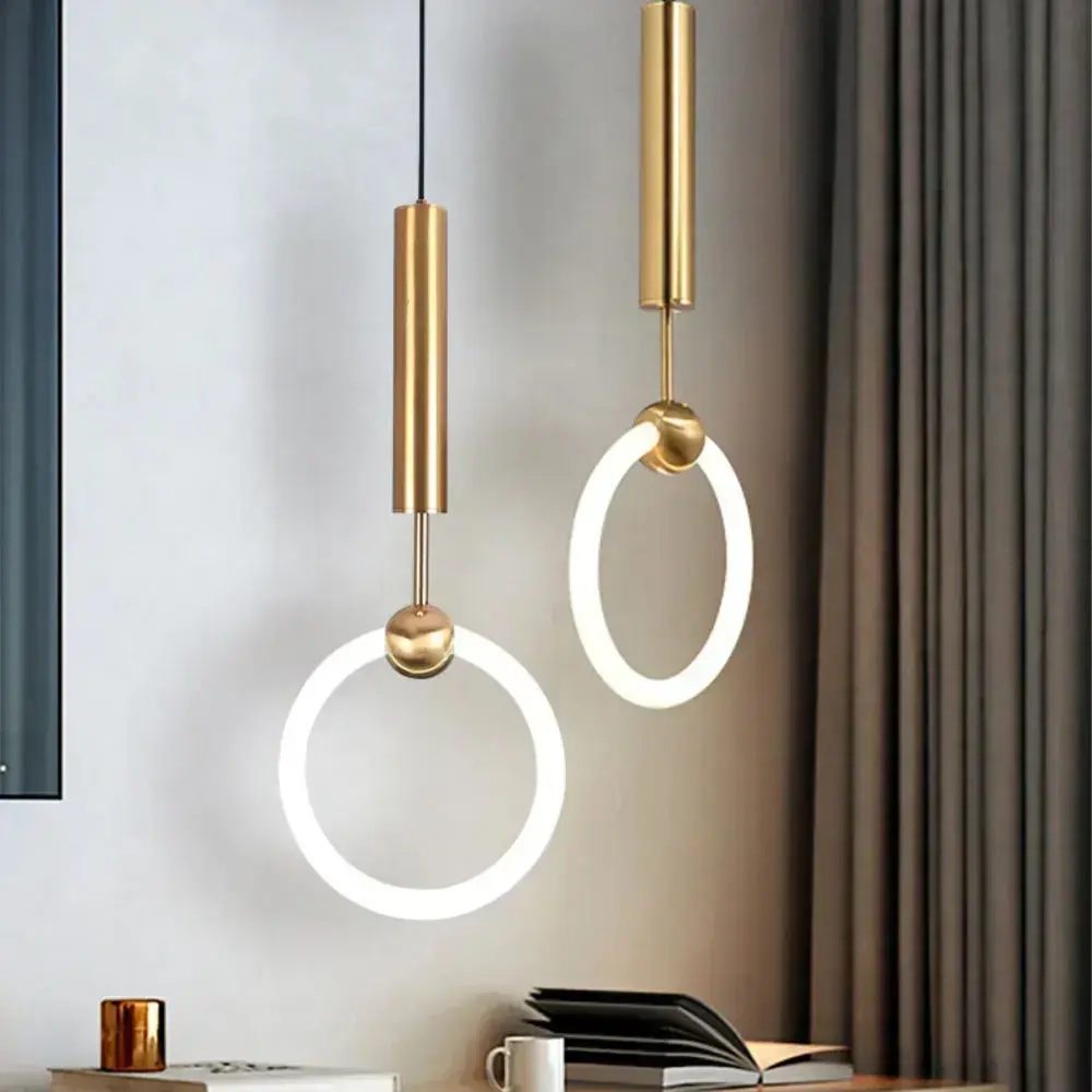 Светильник подвесной потолочный светодиодный, 4000К, 24ВТ, бронзовый