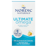 Nordic Naturals, Ultimate Omega®, омега-3 кислоты, со вкусом лимона, 180 капсул (640 мг в 1 капсуле)