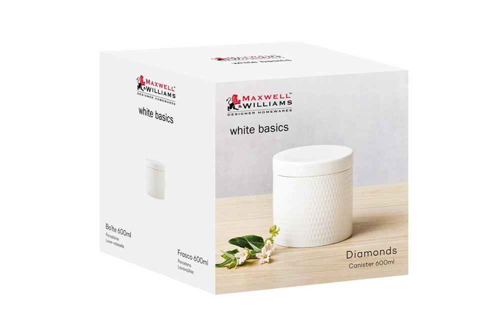Банка для сыпучих продуктов 600мл Maxwell & Williams Даймонд