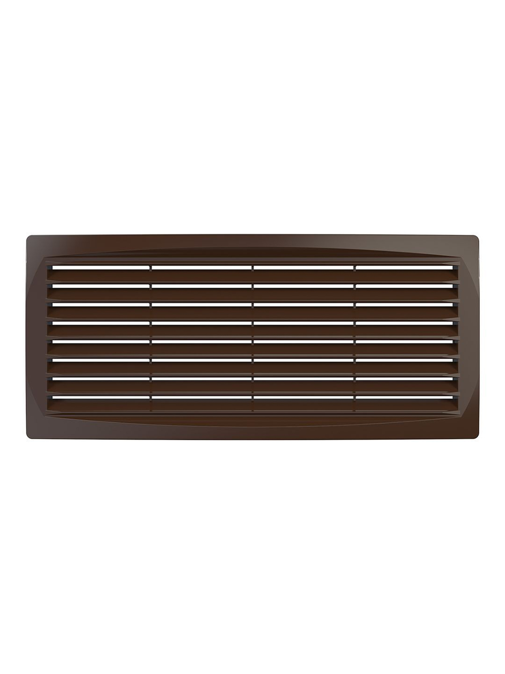Решетка вентиляционная ДП фланец 275х105 переточная 300х135 пластик Brown ERA