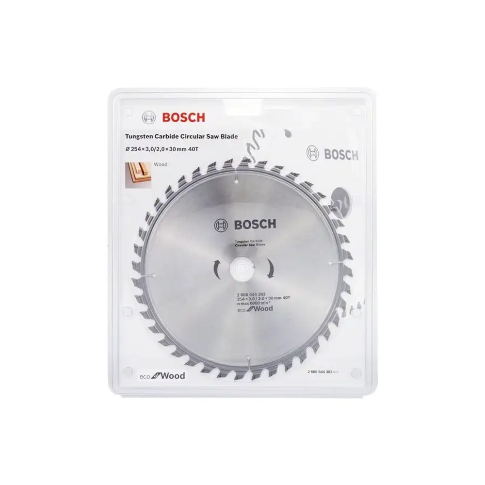 Пильный диск Eco for wood 254x30x2,0 мм BOSCH 2608644383