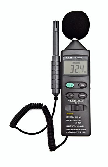 Прибор экологического контроля 4 в 1 СЕМ DT-8820