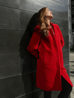 Пальто шуба чебурашка, SilverFox (арт. 812)