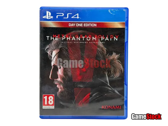 PS4 Metal Gear Solid 5 (V): The Phantom Pain (Б/У, Русские субтитры, CUSA-01154)