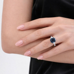 Кольцо со Шпинелью и Бриллиантами, R0020-16/3