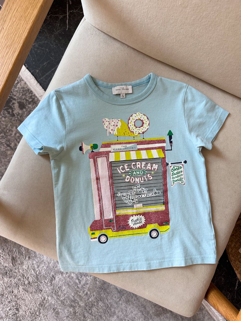 Хлопковая футболка The Marc Jacobs, 116