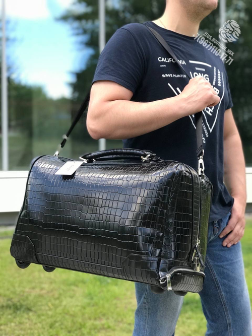 Дорожная сумка на колесах Brioni