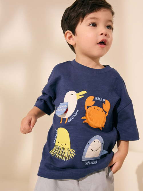 Футболка для мальчика Next AG8-719, Синий