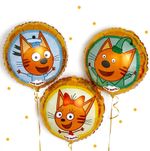 КОТ Р 18'' Круг Три Кота Карамелька Желтый (БГ-15)