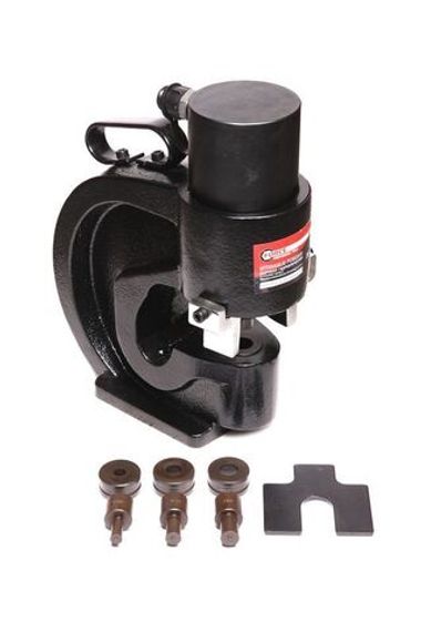 Дырокол гидравлический 35т (?11.1, 14.3, 17.5, 20.6мм,сталь нерж.-8мм, медь/алюм.-12мм) FORCEKRAFT FK-M70