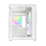 Корпус Ocypus Iota C50 WH Curve ARGB Digital mATX/ITX 2xUSB Type-C Белый Iota-C50-WHD300CD-GL