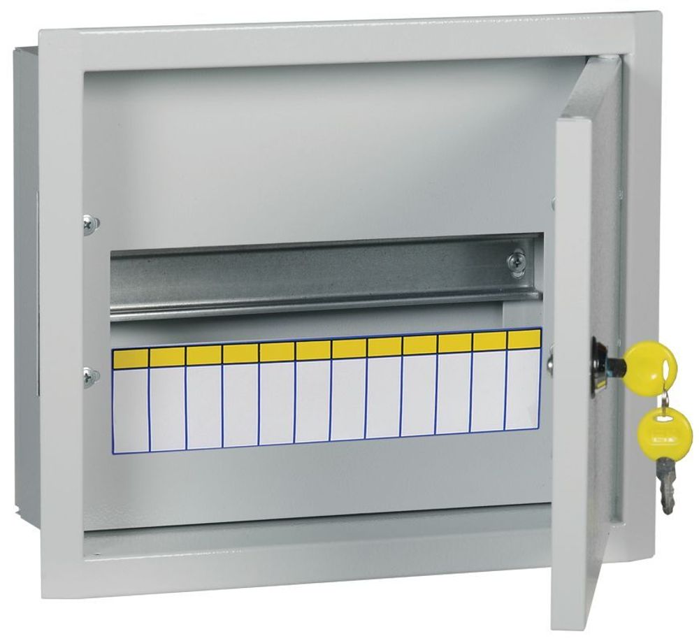Корпус металлический ЩРВ-12 (265х310х120мм) IP31 TITAN IEK