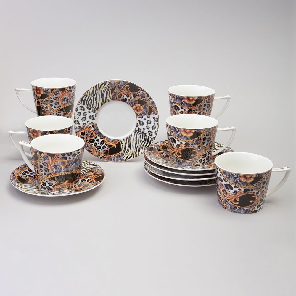 ЧАЙНЫЙ НАБОР LEFARD "TOP STYLE" НА 6 ПЕР. 12 ПР. 250 МЛ