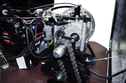 Мотобуксировщик KOIRA T15 ER PRO электростартер, реверс редуктор - задний ход