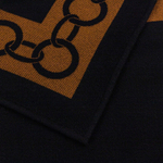 Плед Frette Chains Black/Bronze (130 x 200 см)