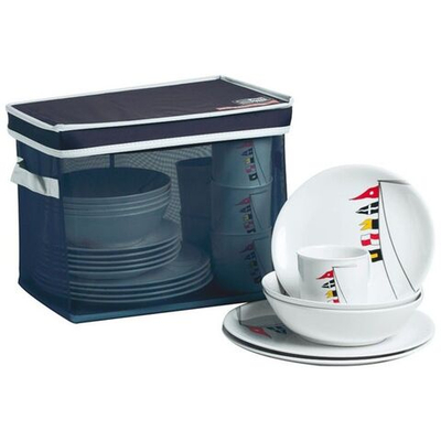 Набор небьющейся посуды "Regata", 24 предмета (10254501)