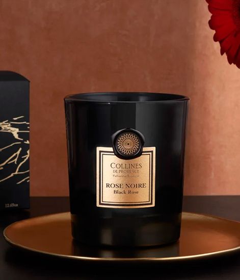 Black Rose, свеча Fleurs & Ecorces collection, Collines de Рrovencе