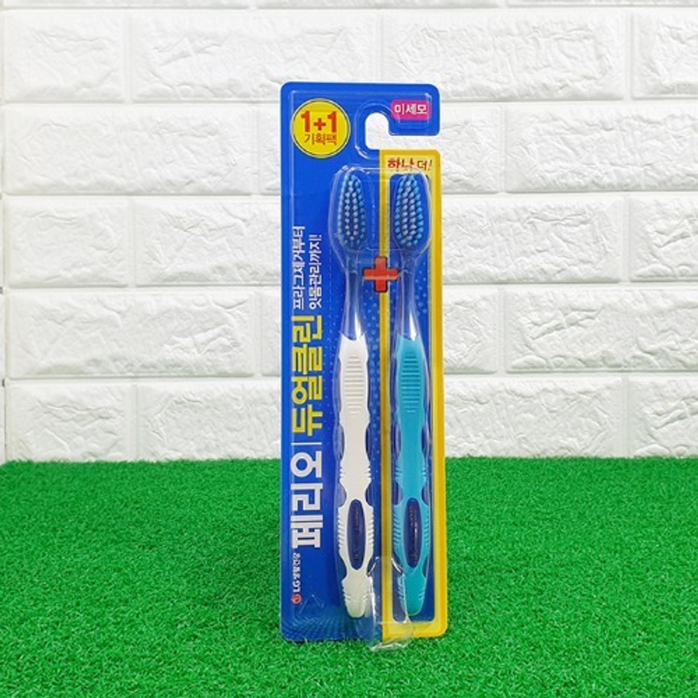 Зубная щетка в наборе 2 шт PERIOE Dualclean