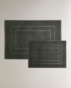 Zara Home коврик для ванной из хлопка, серый · 7599/015