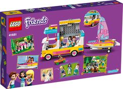 Lego Friends Forest Camper Van and Sailboat