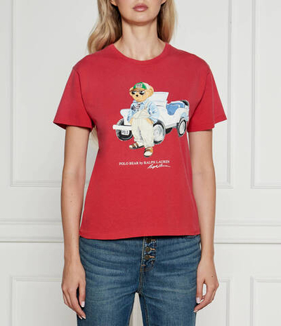 Футболка POLO RALPH LAUREN - красный(211935590)