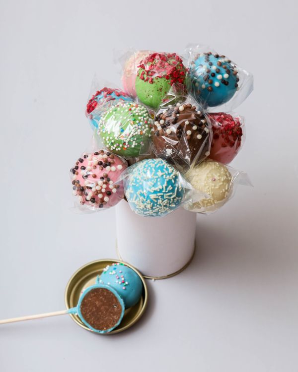 Пирожное Кейк попс круглые 10 штук