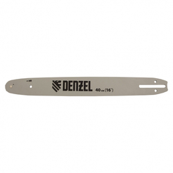 Шина для бензопилы DGS-4516, длина 40 см (16"), шаг 3/8", паз 1.3 мм, 57 звеньев Denzel