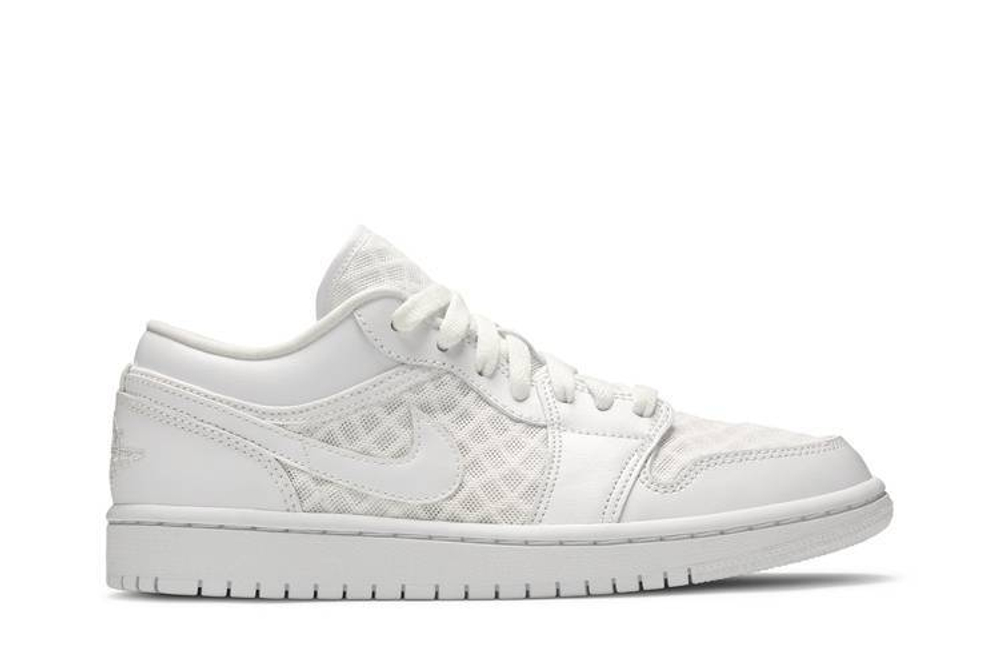 Кроссовки Jordan Air Jordan 1 Low All-White (Женская размерная сетка)