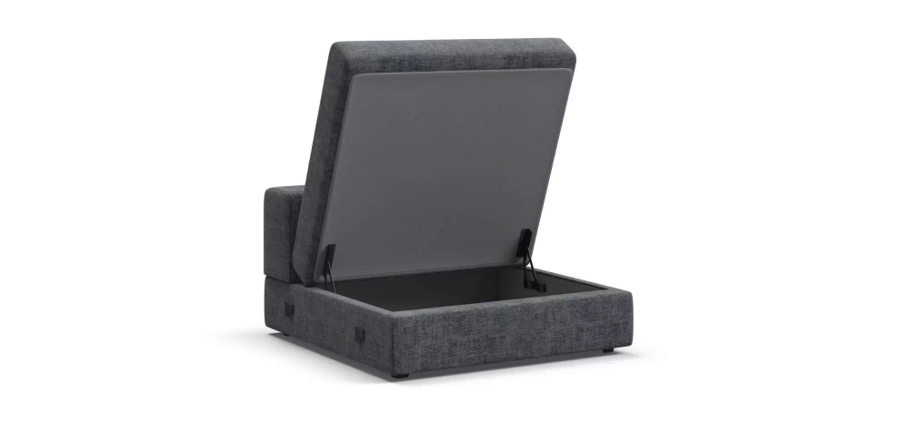 Босс Модуль База Бельевой Короб, не раскладывается Шенилл Смарт Серый(снят с производства)