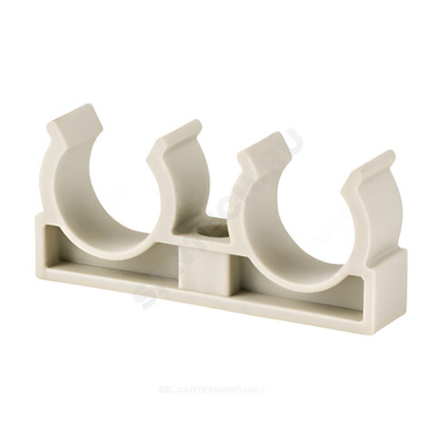 Опора PP-R двойная серая Дн 20 RTP (РосТурПласт) 10971