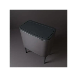 Brabantia Контейнер для отходов Bo Touch 11+23 л для переработки платины