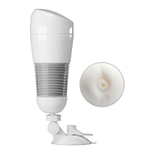 Мега-мастурбатор анус Hedy без вибрации (Цвет: белый)