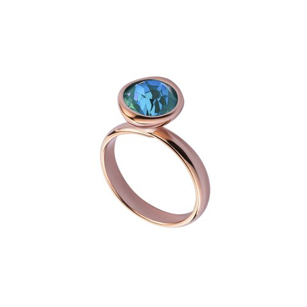 Кольцо Fiore Luna Laguna Delight K1911.20 BL/RG