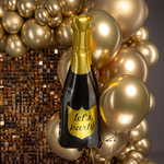 Фольгированный шар-фигура «Бутылка шампанского. Let`s Party», 89 см