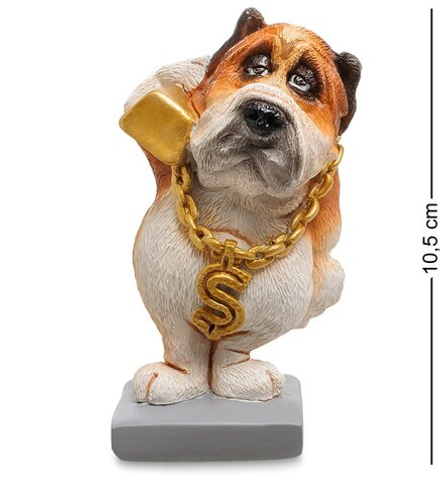 RV-915 Статуэтка Собака Бульдог «Желаю золотых наград» (W.Stratford)