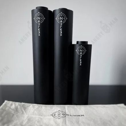 Укороченный ДТКП для Сайги 5,45х39, резьба 24х1,5,  дюраль + сталь, Zemlyak