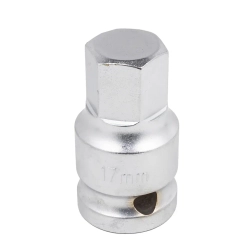 Головка бита 6-гранная Н17 (L-45мм)1/2'' RockForce##Rock FORCE RF-34417