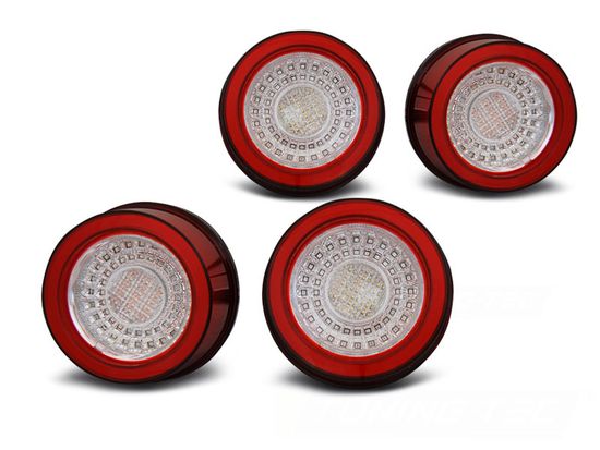Фонари задние LED TAILIGHTS RED WHITE для FERRARI F355 / F360