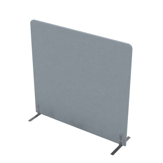 011.МПО.1414 Акустическая мобильная перегородка на стационарных опорах (1400*450*1400)