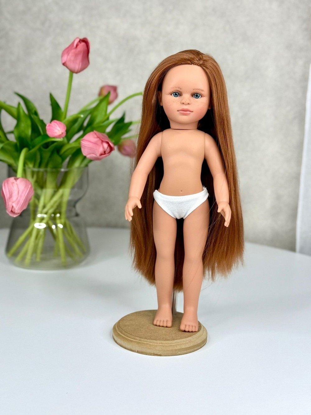 Кукла LAMAGIK виниловая 33см Nina без одежды (3311W)