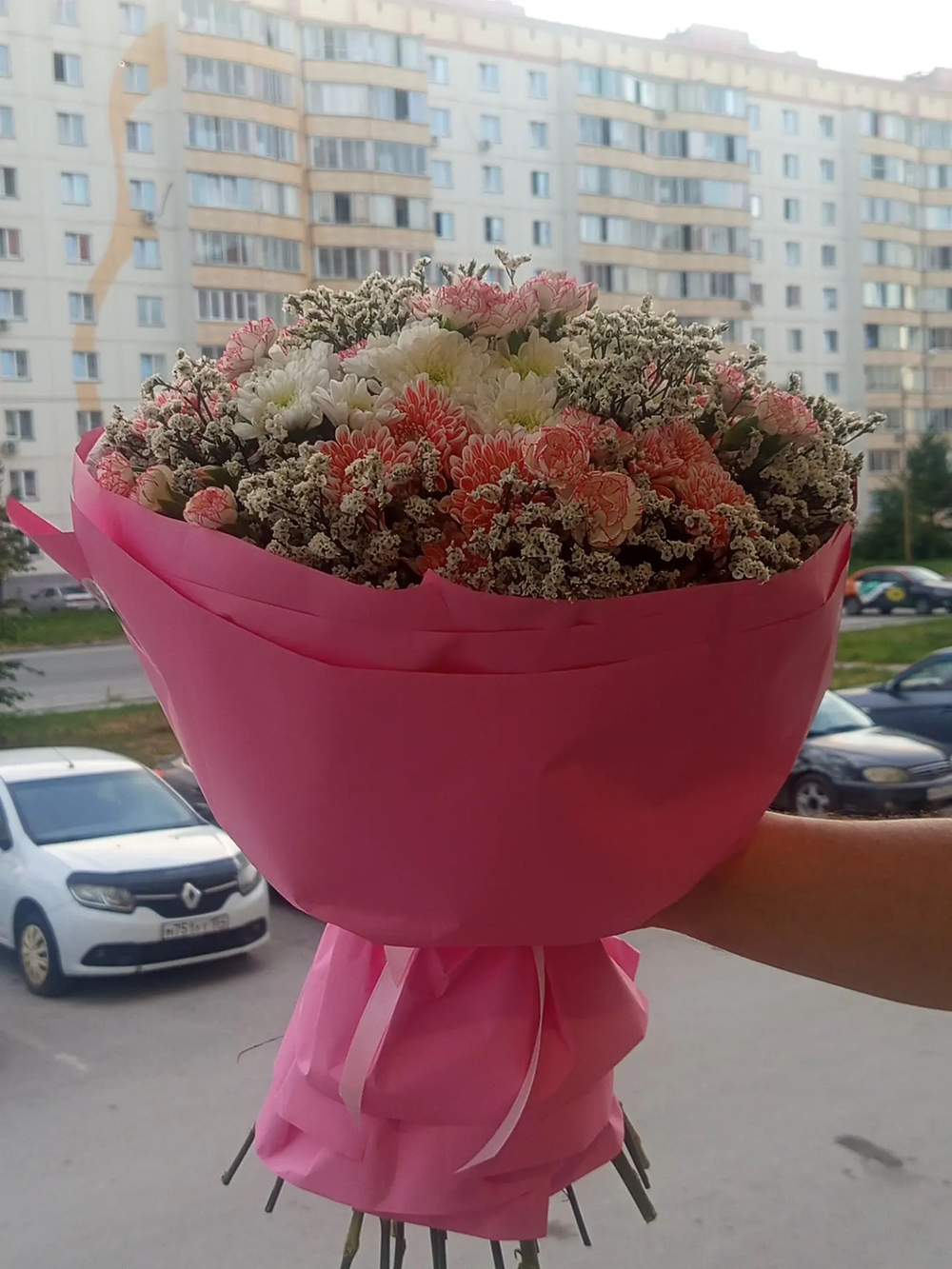 Круглый букет