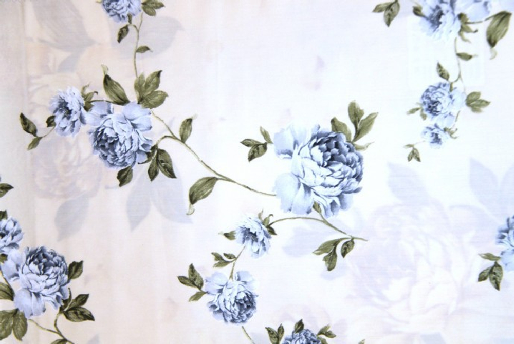 Ткань для штор Mediterraneo Petalos (Медитерранео Петалос) C 02 Azul